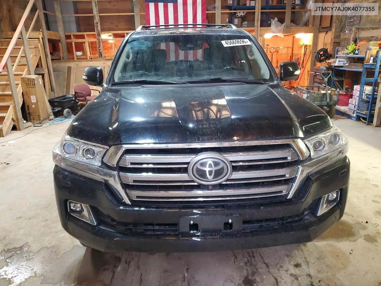 2019 Toyota Land Cruiser Base VIN: JTMCY7AJ0K4077355 Lot: 45669696