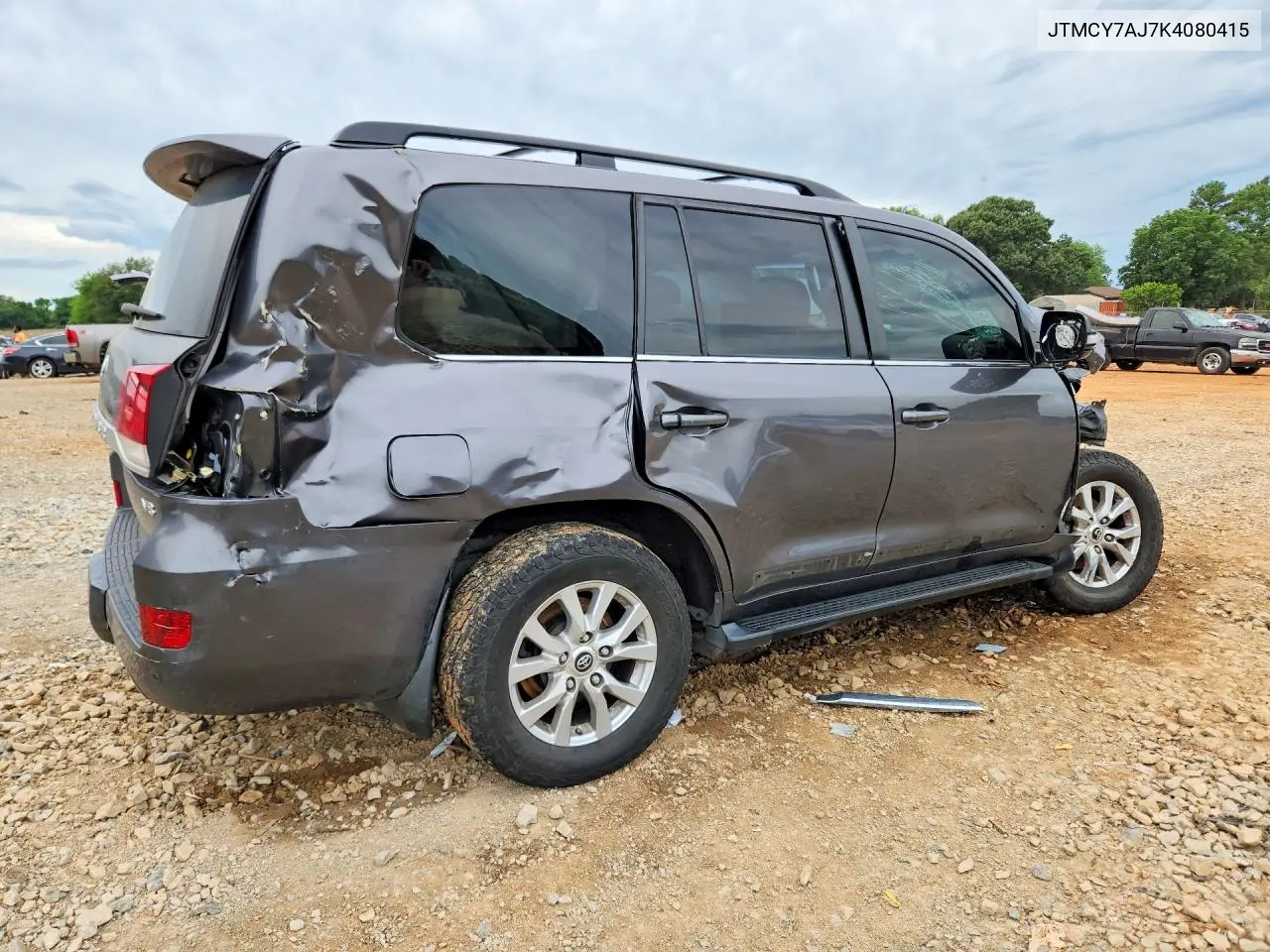 2019 Toyota Land Cruiser Vx-R VIN: JTMCY7AJ7K4080415 Lot: 57355046