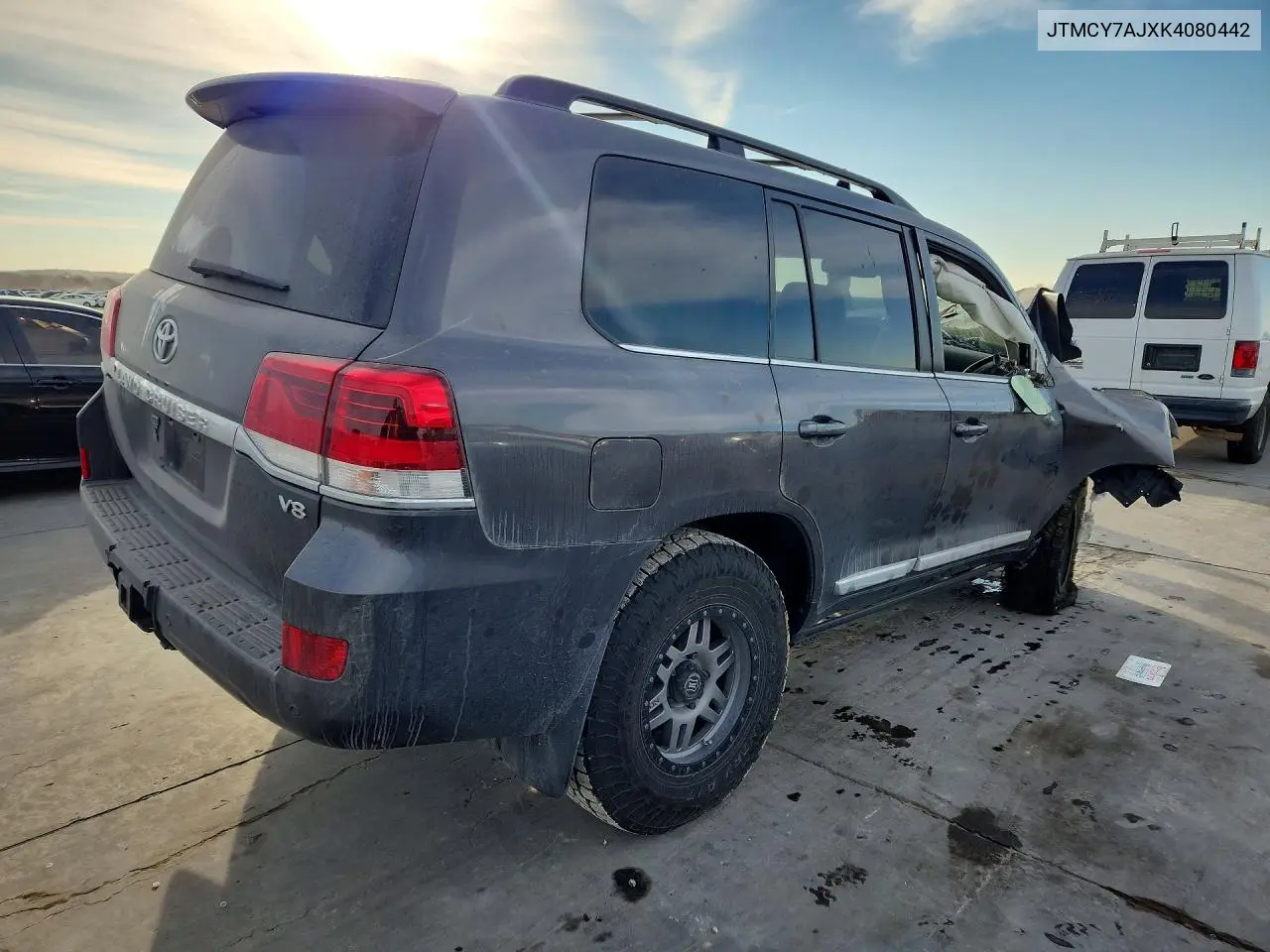 2019 Toyota Land Cruiser Vx-R VIN: JTMCY7AJXK4080442 Lot: 77209795