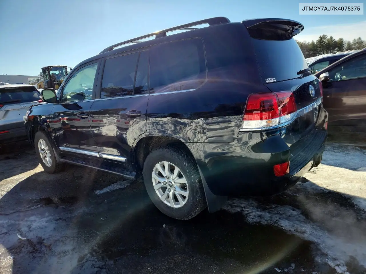 2019 Toyota Land Cruiser Vx-R VIN: JTMCY7AJ7K4075375 Lot: 98444985