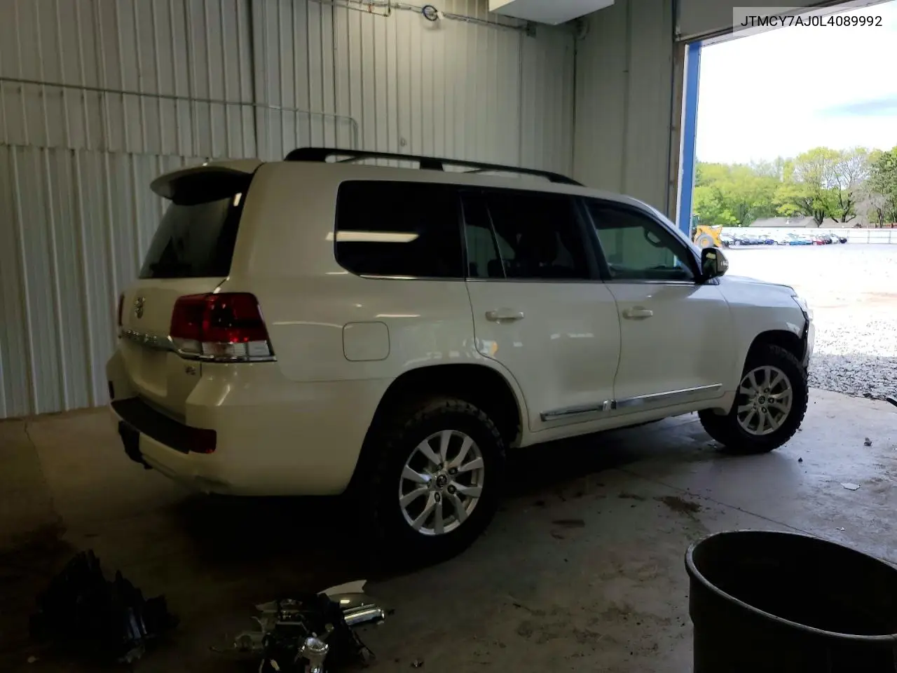 2020 Toyota Land Cruiser Base VIN: JTMCY7AJ0L4089992 Lot: 54601136