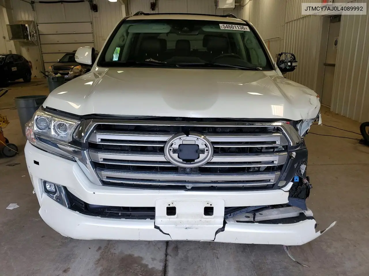 2020 Toyota Land Cruiser Base VIN: JTMCY7AJ0L4089992 Lot: 54601136