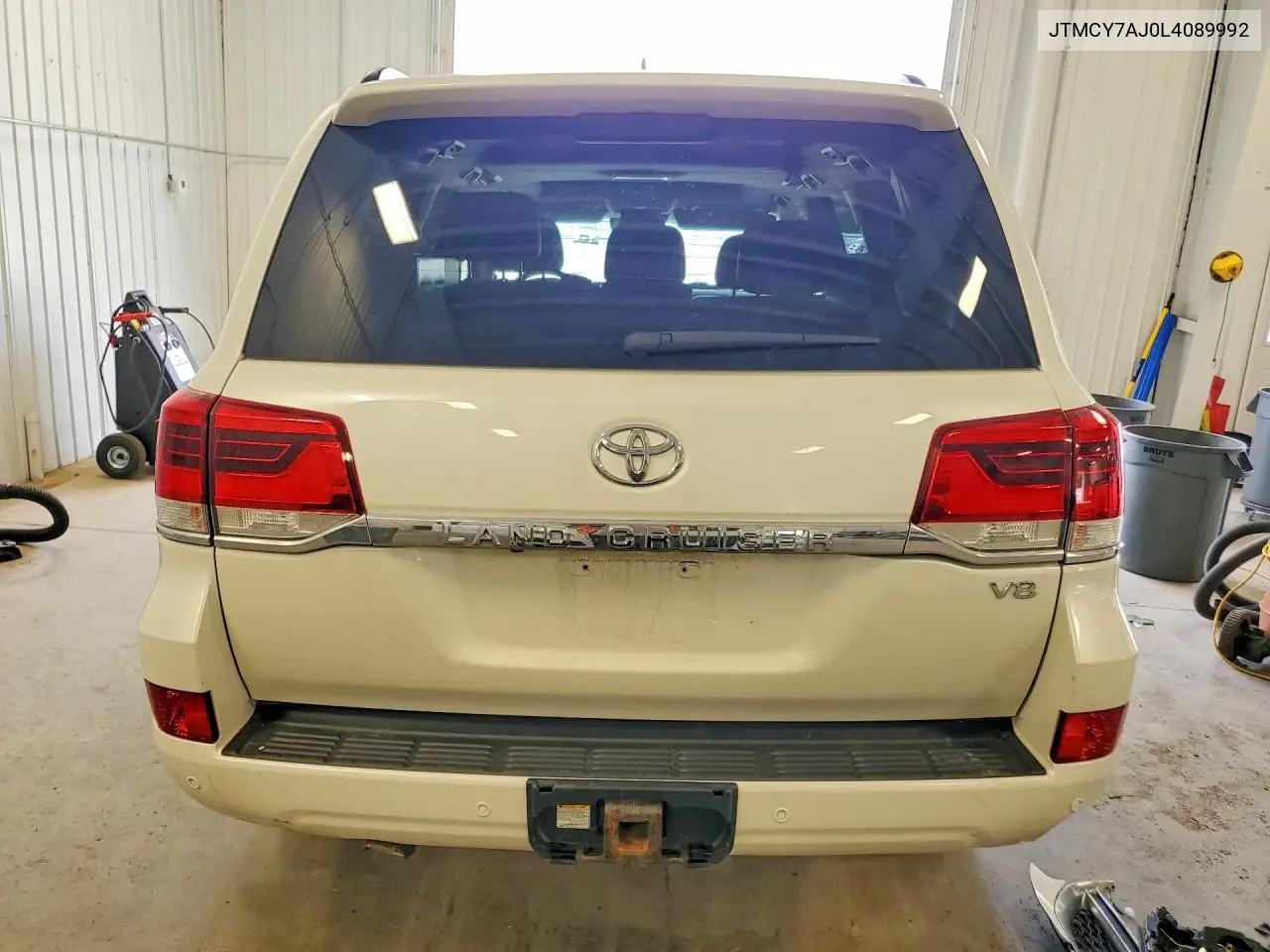 2020 Toyota Land Cruiser Base VIN: JTMCY7AJ0L4089992 Lot: 54601136