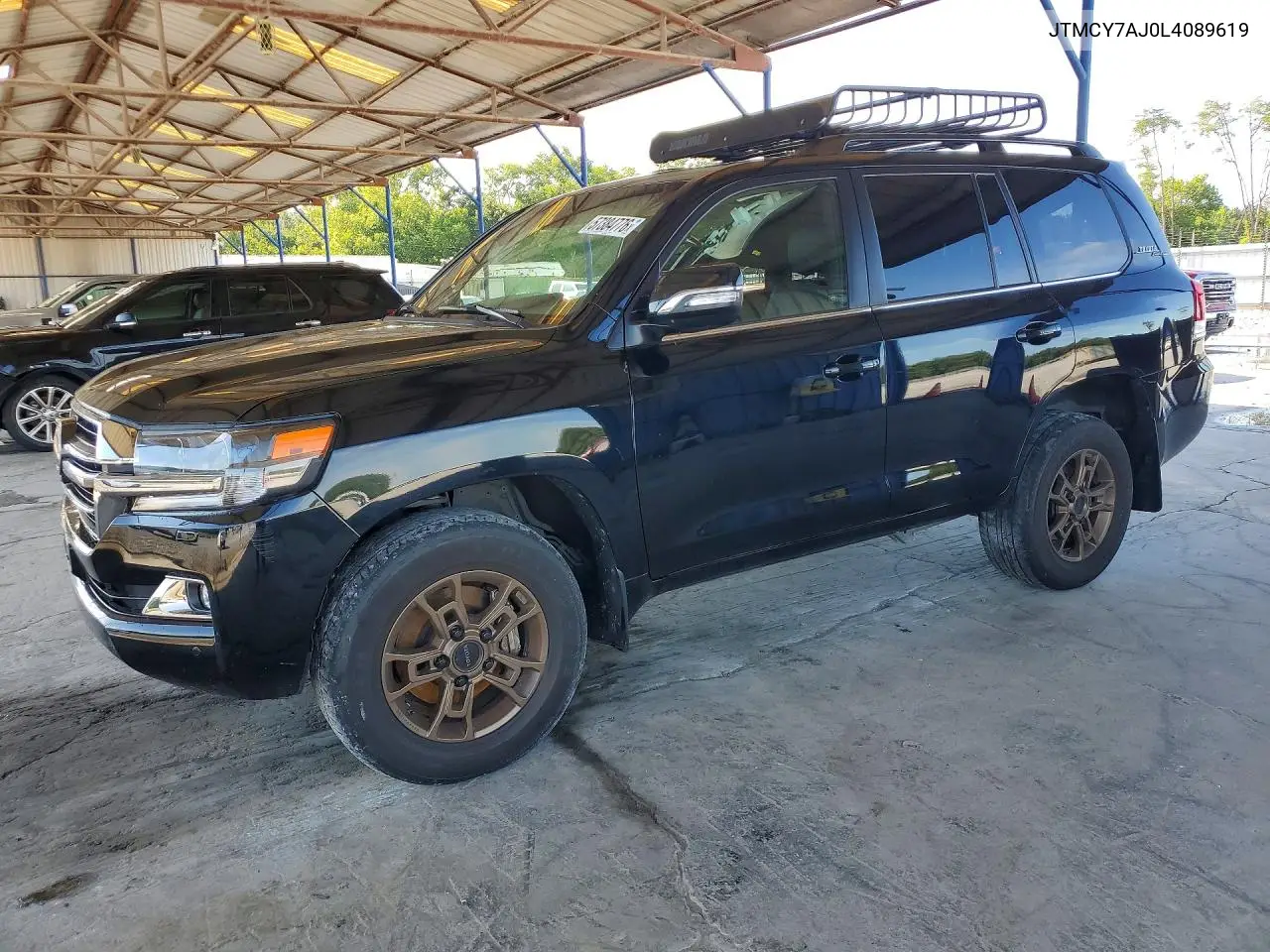 2020 Toyota Land Cruiser Heritage Edition VIN: JTMCY7AJ0L4089619 Lot: 57384776
