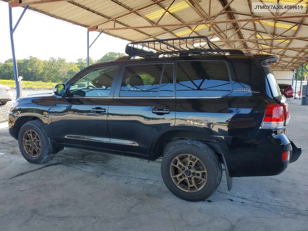 2020 Toyota Land Cruiser Heritage Edition VIN: JTMCY7AJ0L4089619 Lot: 57384776