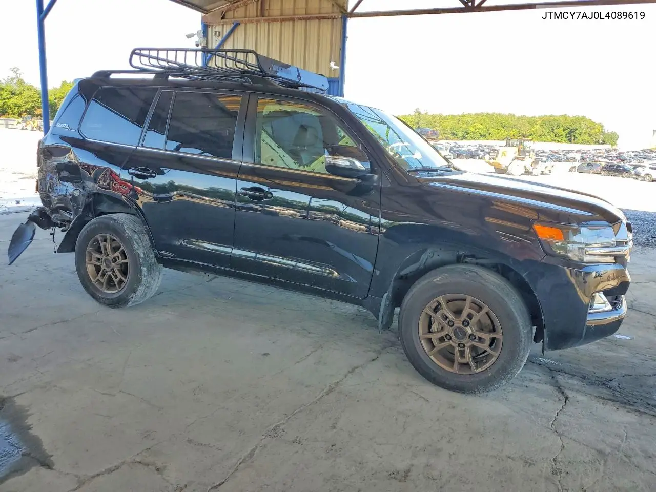 2020 Toyota Land Cruiser Heritage Edition VIN: JTMCY7AJ0L4089619 Lot: 57384776