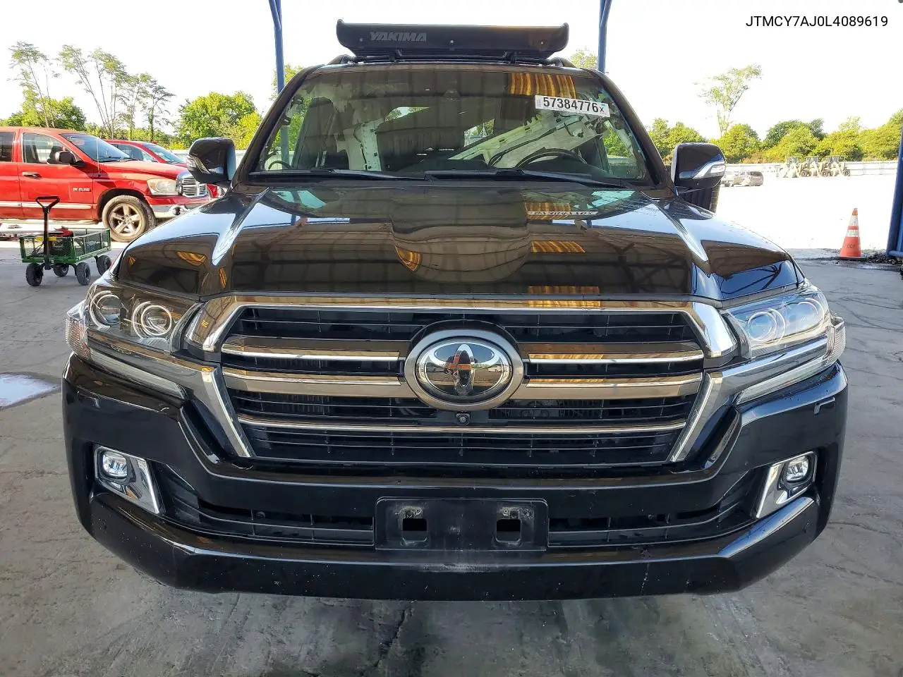 2020 Toyota Land Cruiser Heritage Edition VIN: JTMCY7AJ0L4089619 Lot: 57384776