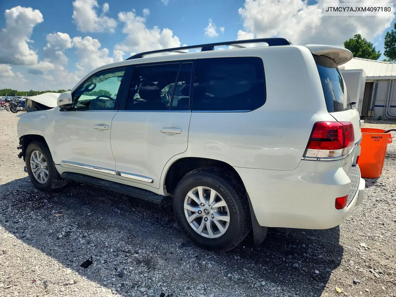 2021 Toyota Land Cruiser Base VIN: JTMCY7AJXM4097180 Lot: 60520716