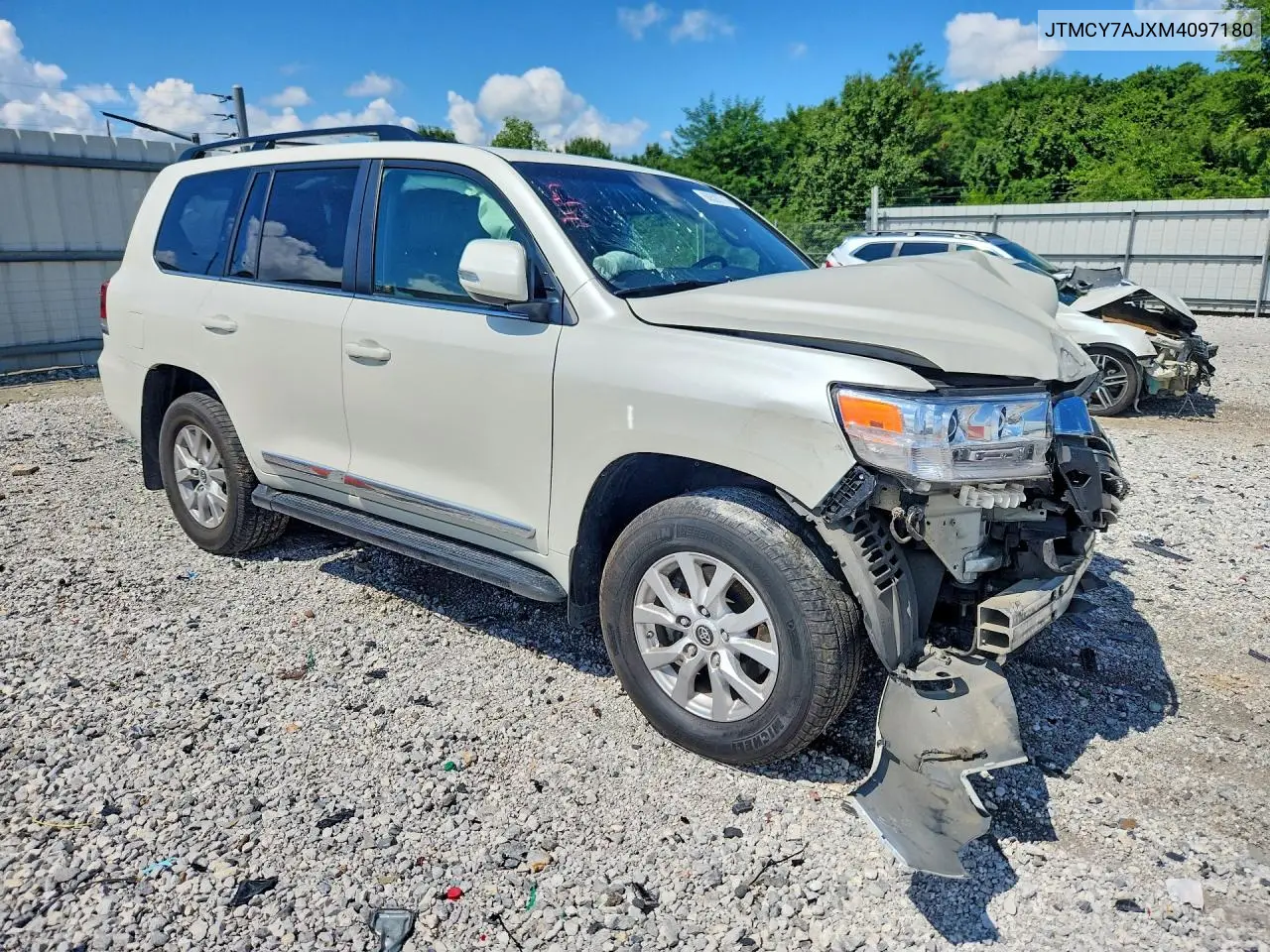 2021 Toyota Land Cruiser Base VIN: JTMCY7AJXM4097180 Lot: 60520716