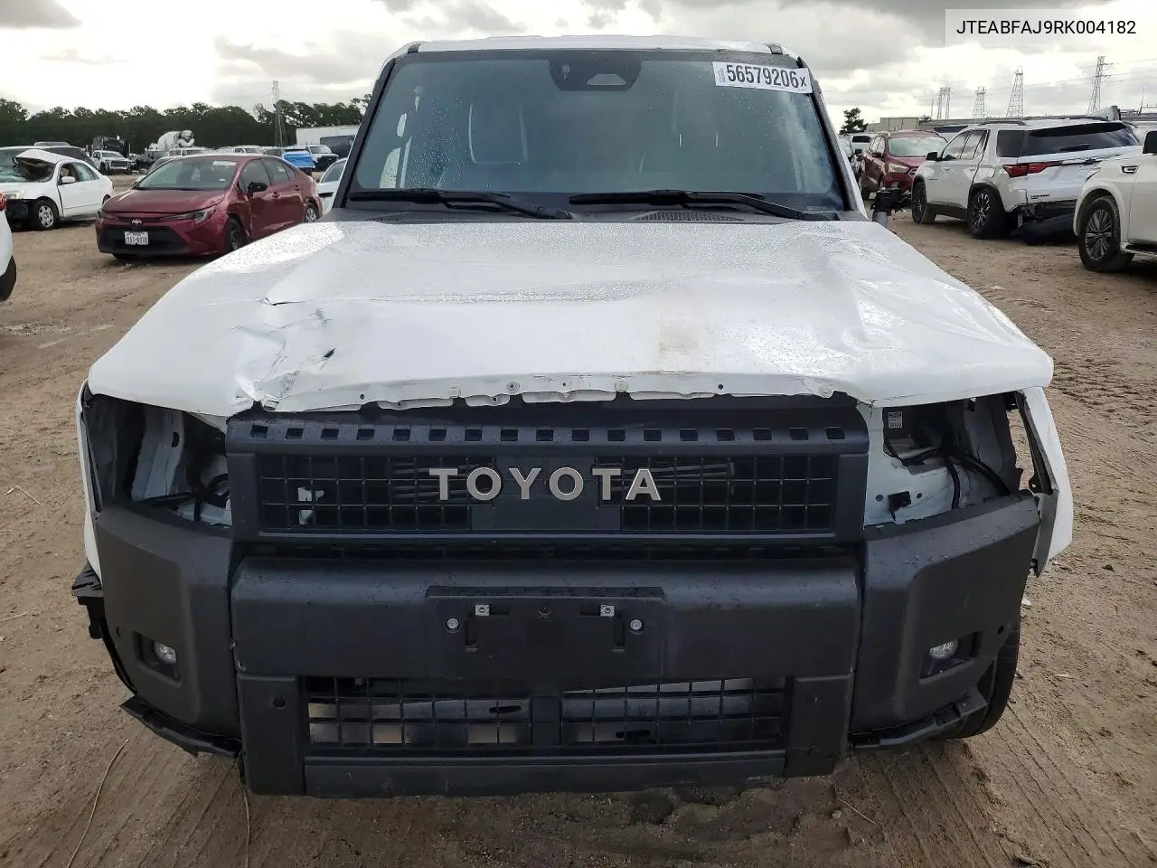 2024 Toyota Land Cruiser 1958 VIN: JTEABFAJ9RK004182 Lot: 56579206