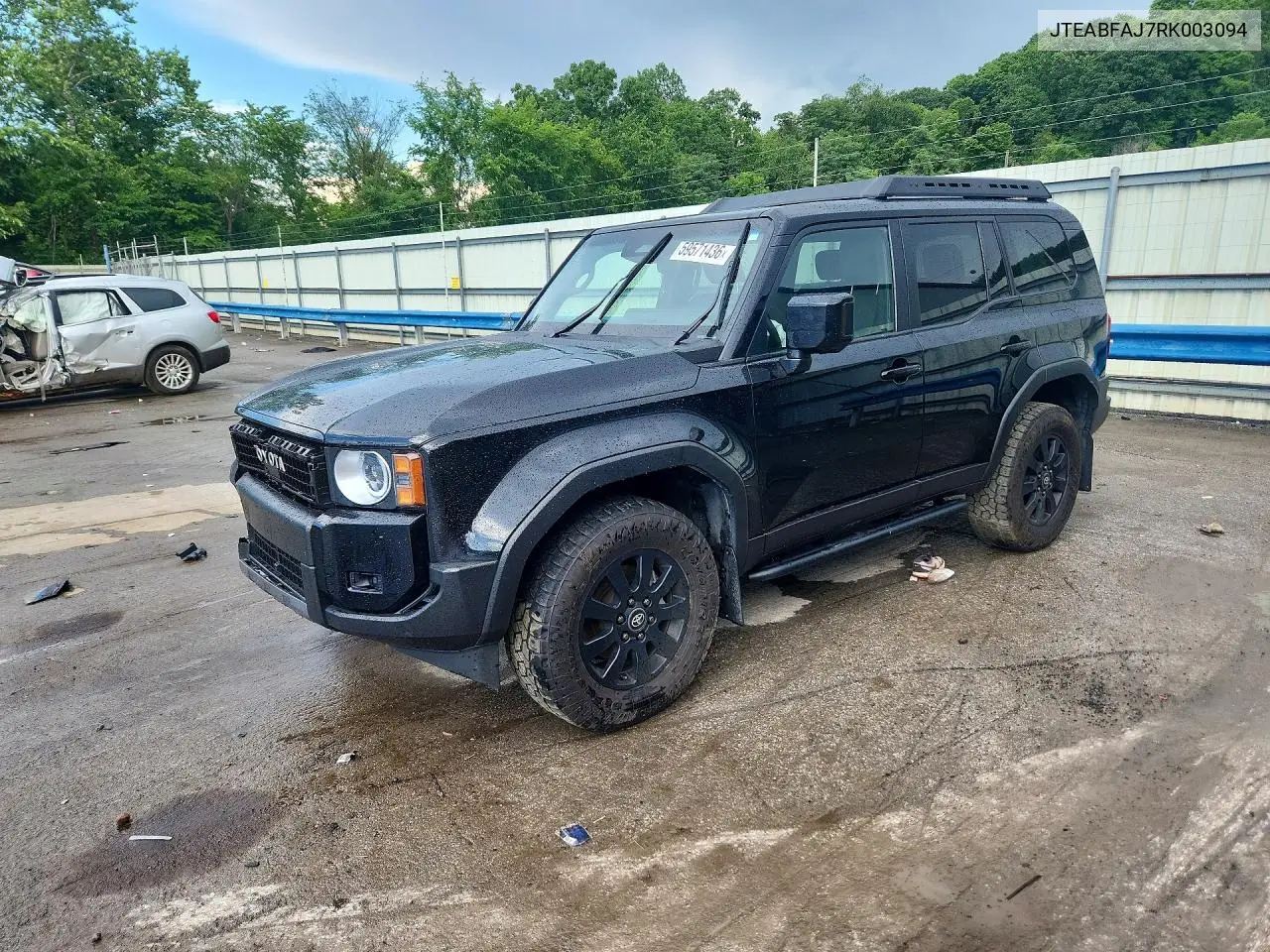 2024 Toyota Land Cruiser First Edition VIN: JTEABFAJ7RK003094 Lot: 59571436