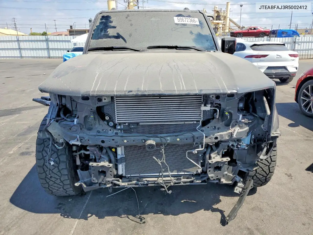 2024 Toyota Land Cruiser Base VIN: JTEABFAJ3R5002412 Lot: 59672366
