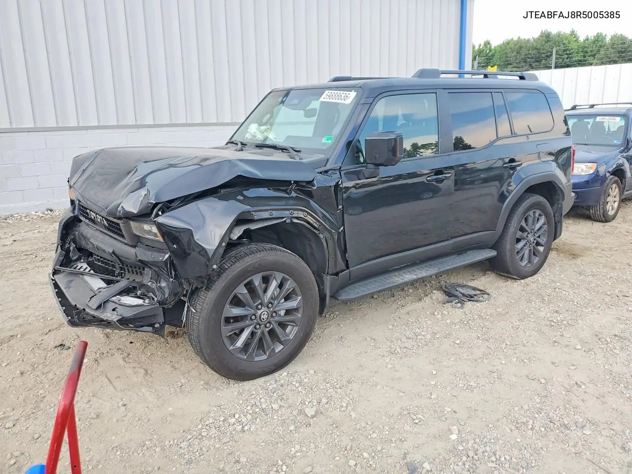 2024 Toyota Land Cruiser Base VIN: JTEABFAJ8R5005385 Lot: 59888636