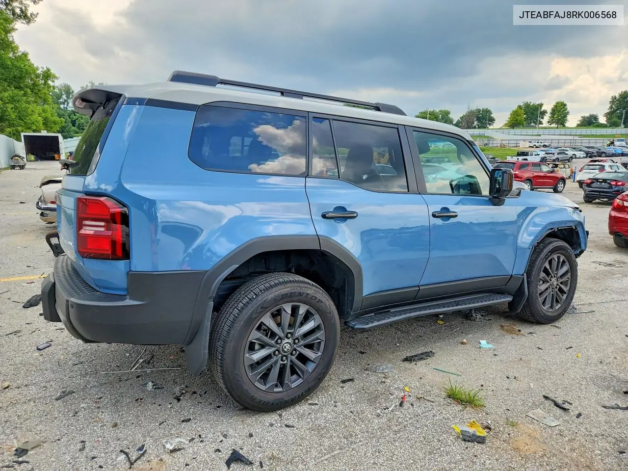 2024 Toyota Land Cruiser Base VIN: JTEABFAJ8RK006568 Lot: 60134016