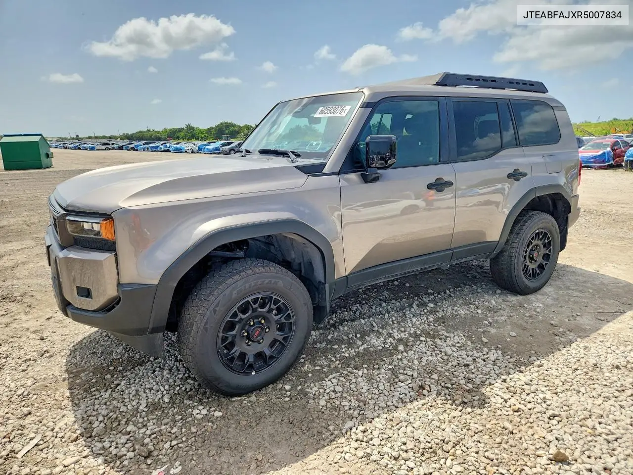 2024 Toyota Land Cruiser Base VIN: JTEABFAJXR5007834 Lot: 60593076