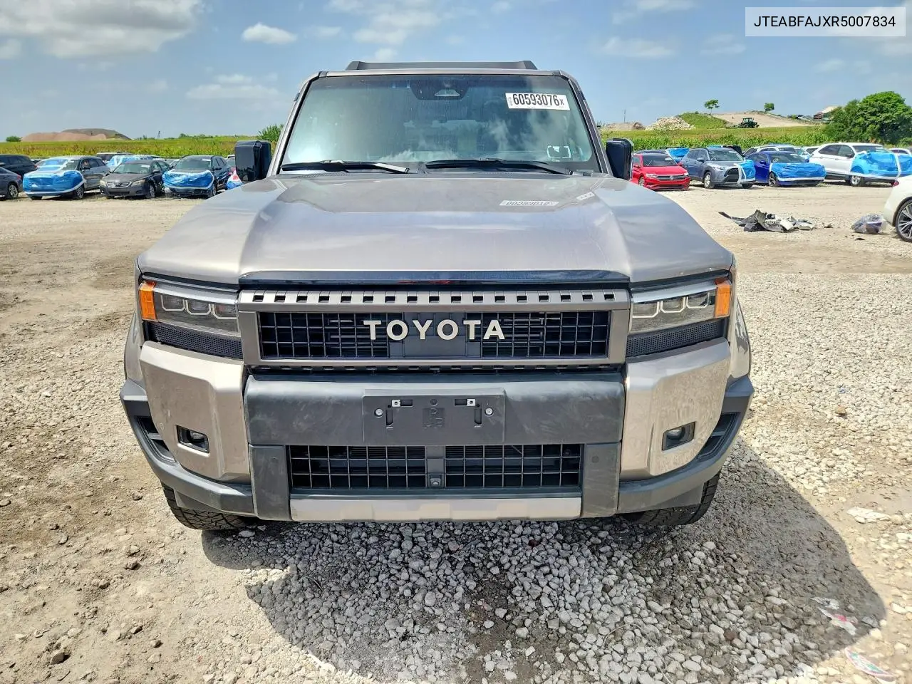 2024 Toyota Land Cruiser Base VIN: JTEABFAJXR5007834 Lot: 60593076