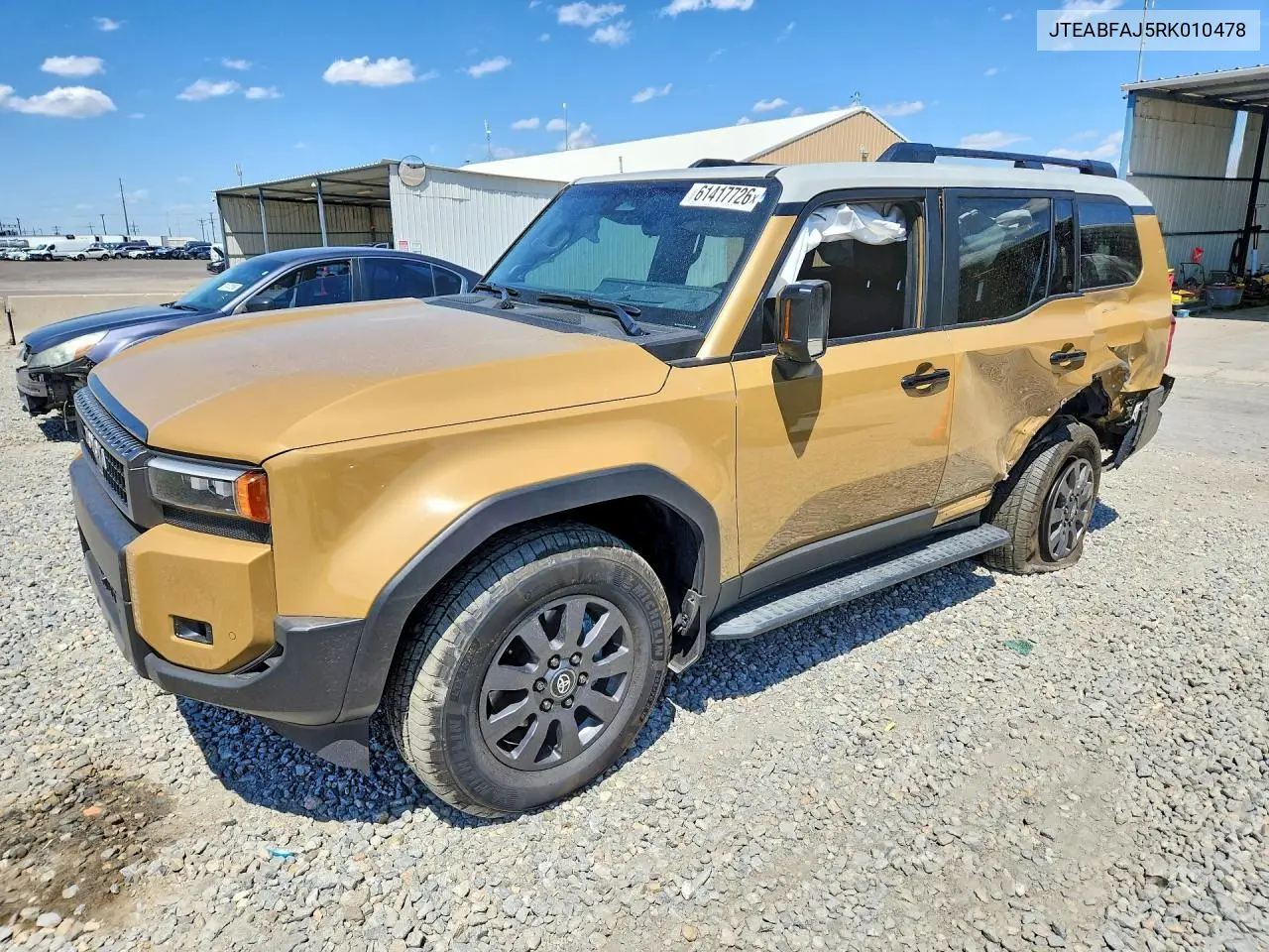 2024 Toyota Land Cruiser Base VIN: JTEABFAJ5RK010478 Lot: 61417726