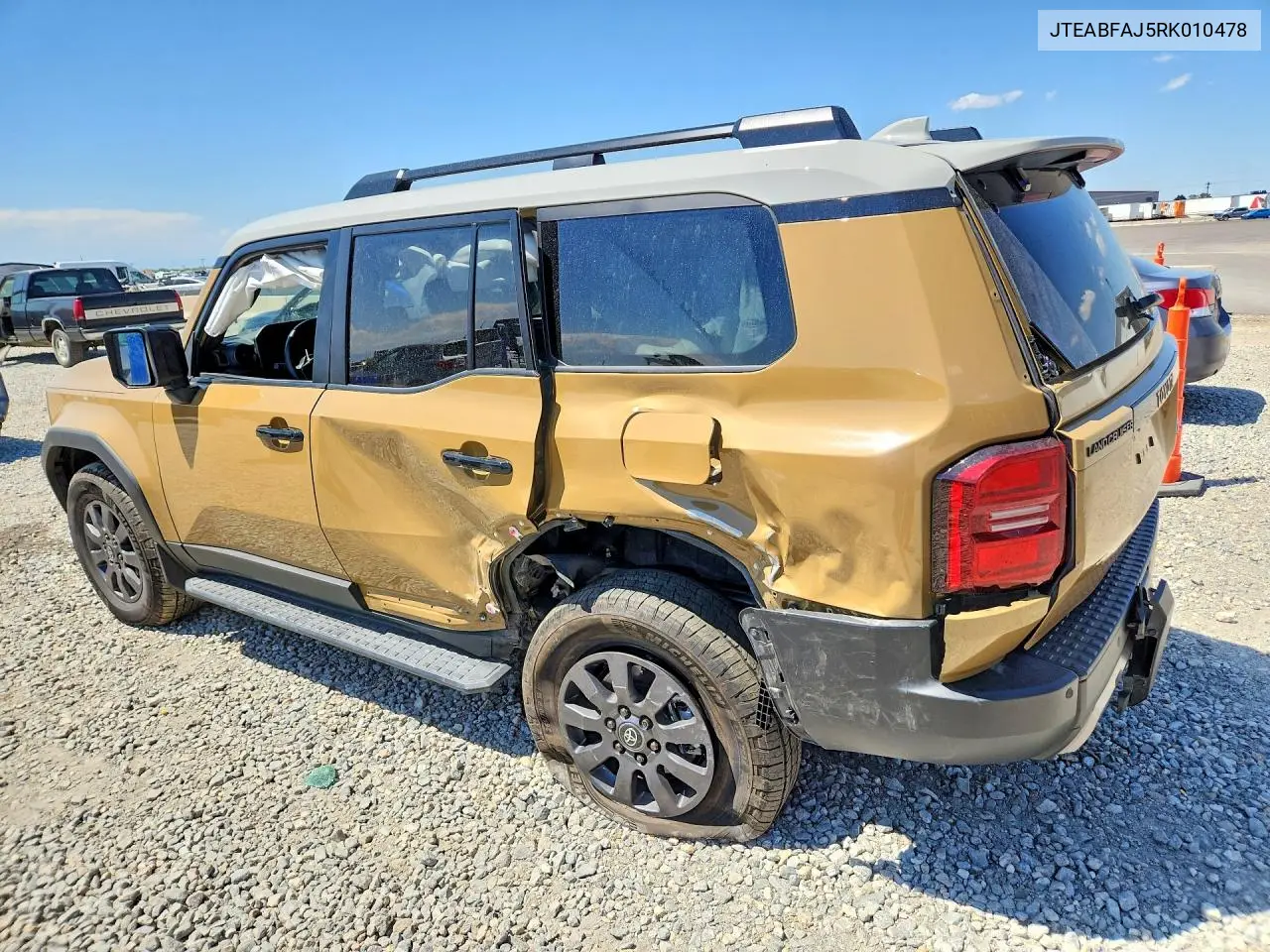 2024 Toyota Land Cruiser Base VIN: JTEABFAJ5RK010478 Lot: 61417726