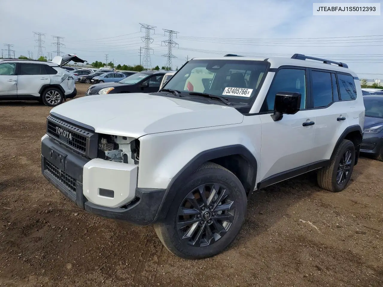 2025 Toyota Land Cruiser Base VIN: JTEABFAJ1S5012393 Lot: 52405766
