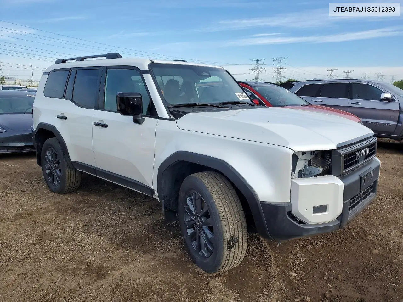 2025 Toyota Land Cruiser Base VIN: JTEABFAJ1S5012393 Lot: 52405766