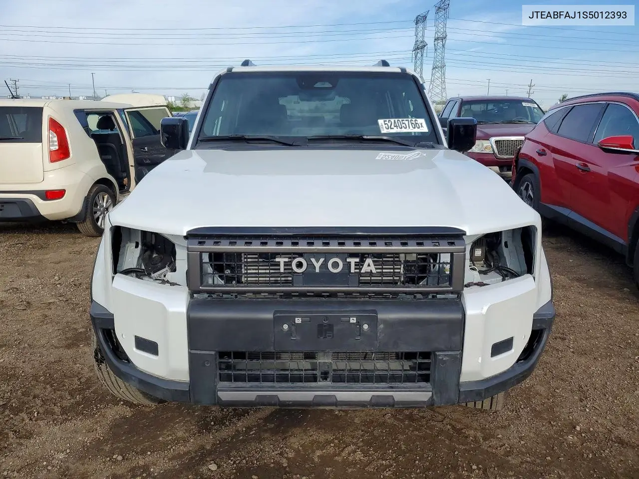 2025 Toyota Land Cruiser Base VIN: JTEABFAJ1S5012393 Lot: 52405766