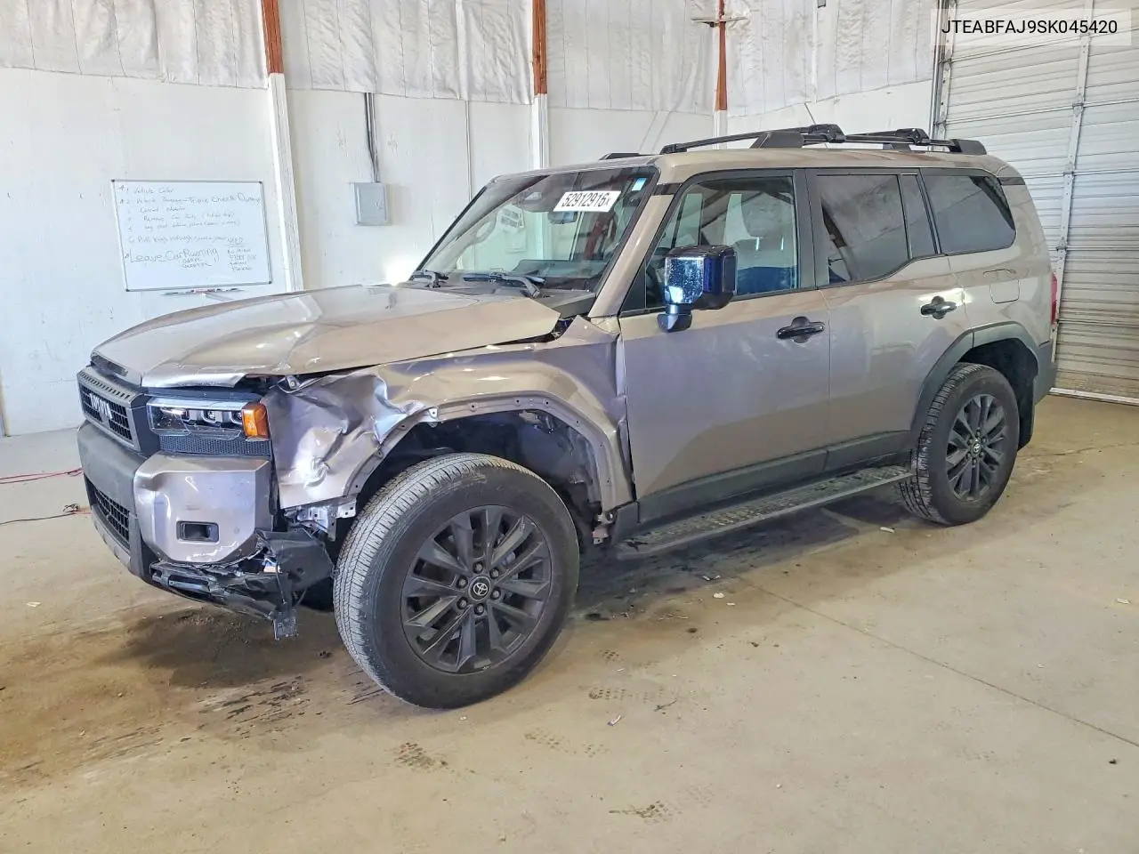 2025 Toyota Land Cruiser Base VIN: JTEABFAJ9SK045420 Lot: 52912916