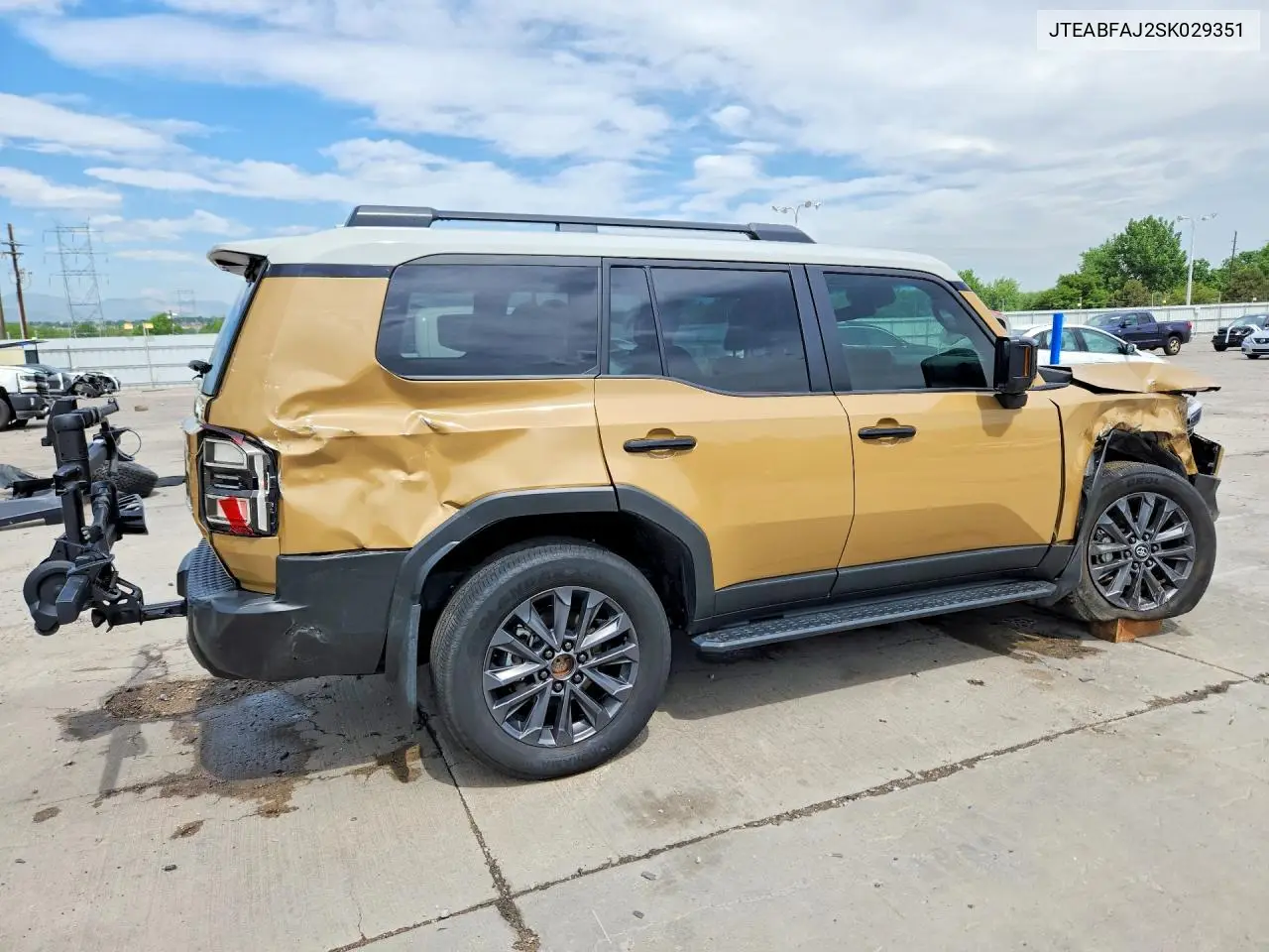 2025 Toyota Land Cruiser Base VIN: JTEABFAJ2SK029351 Lot: 56635736