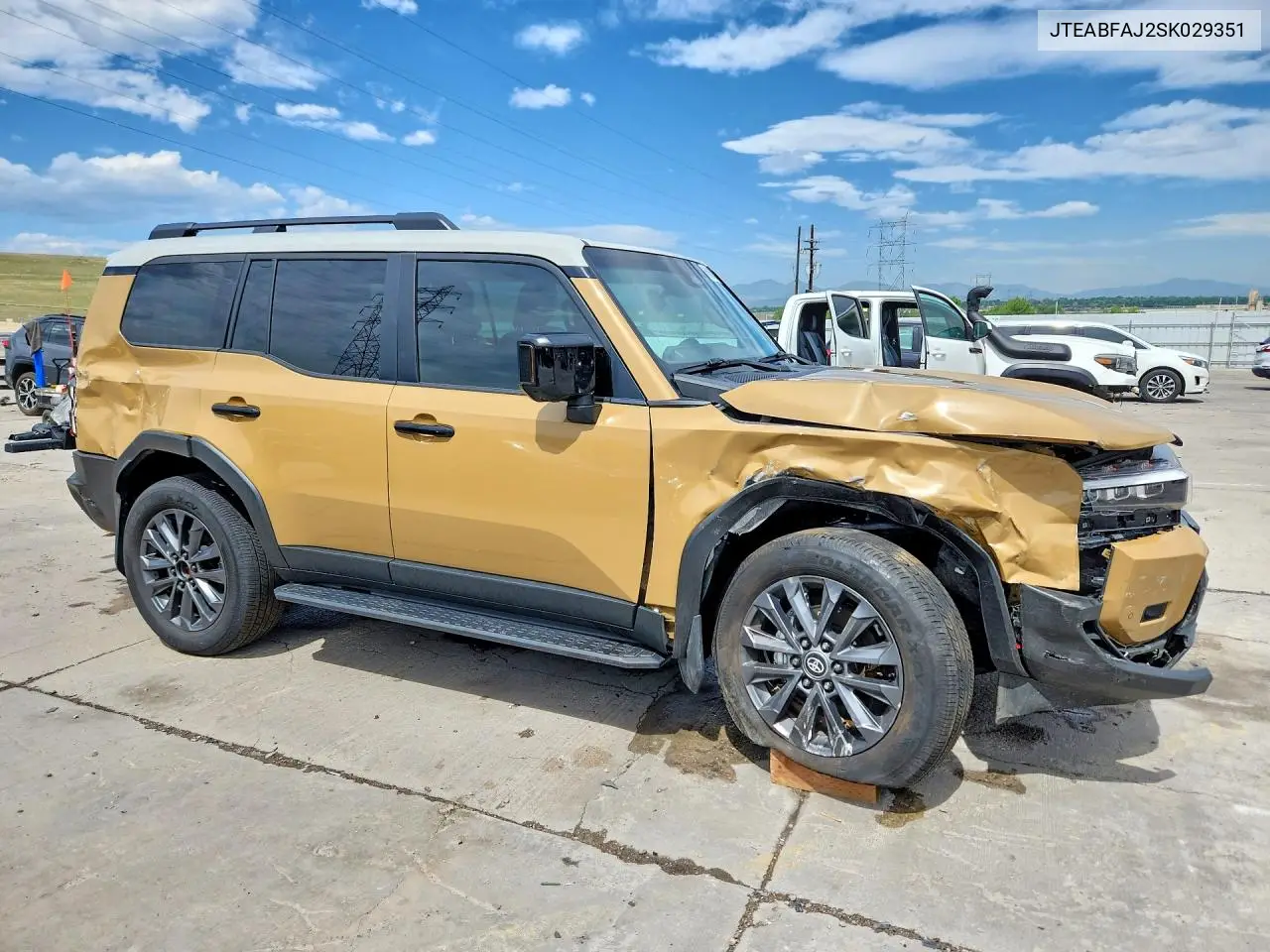 2025 Toyota Land Cruiser Base VIN: JTEABFAJ2SK029351 Lot: 56635736