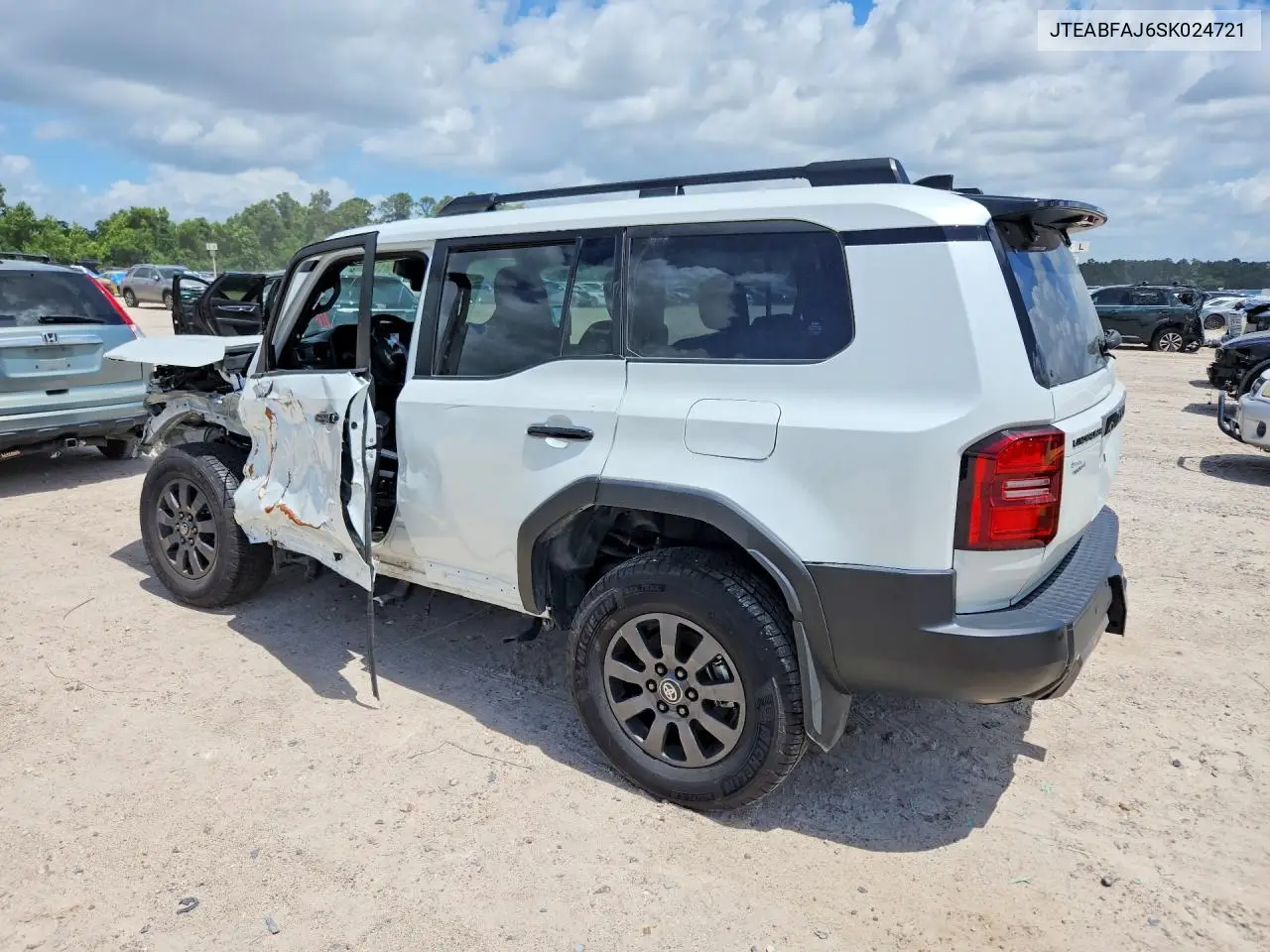 2025 Toyota Land Cruiser Base VIN: JTEABFAJ6SK024721 Lot: 57145436
