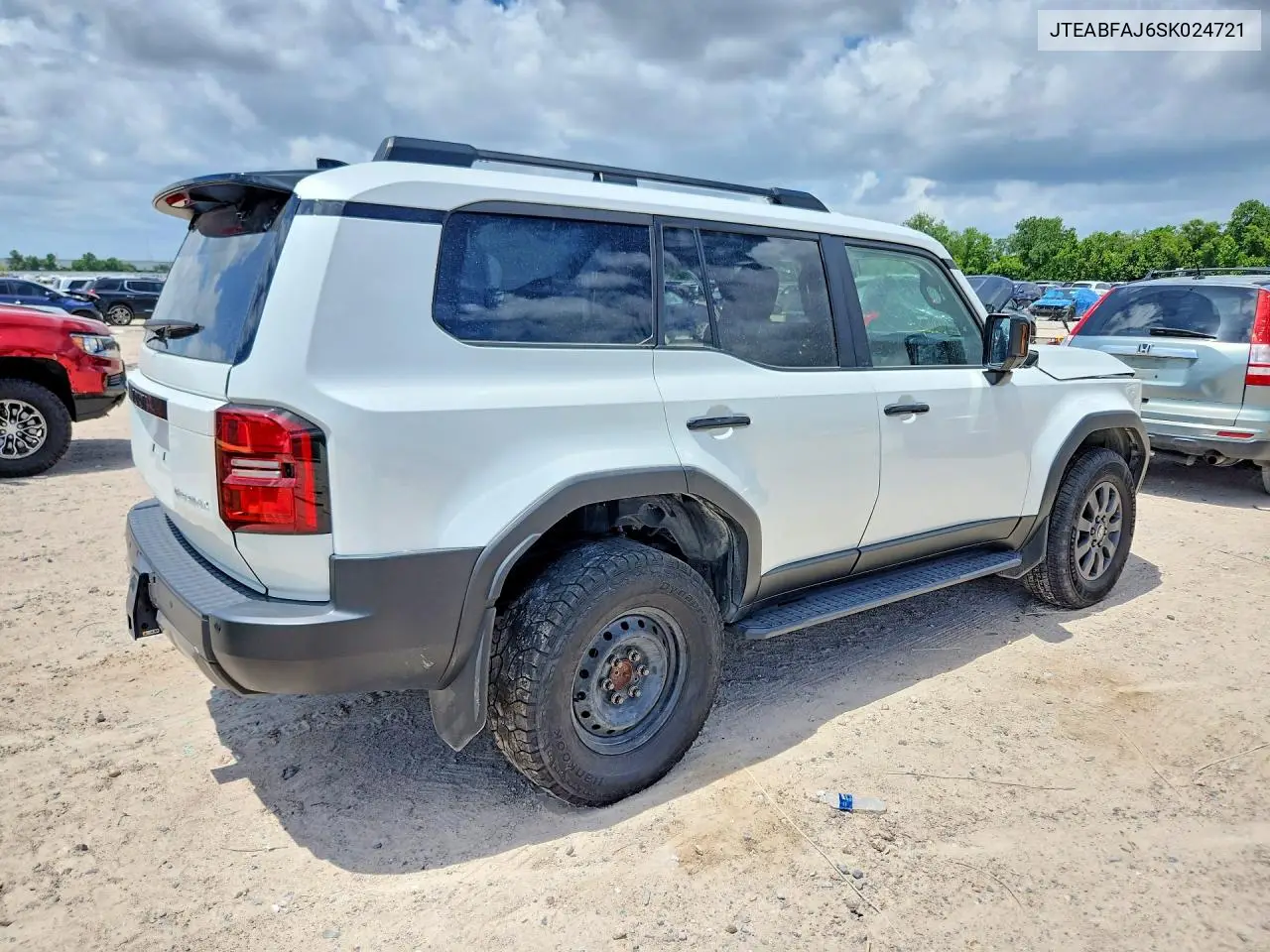 2025 Toyota Land Cruiser Base VIN: JTEABFAJ6SK024721 Lot: 57145436