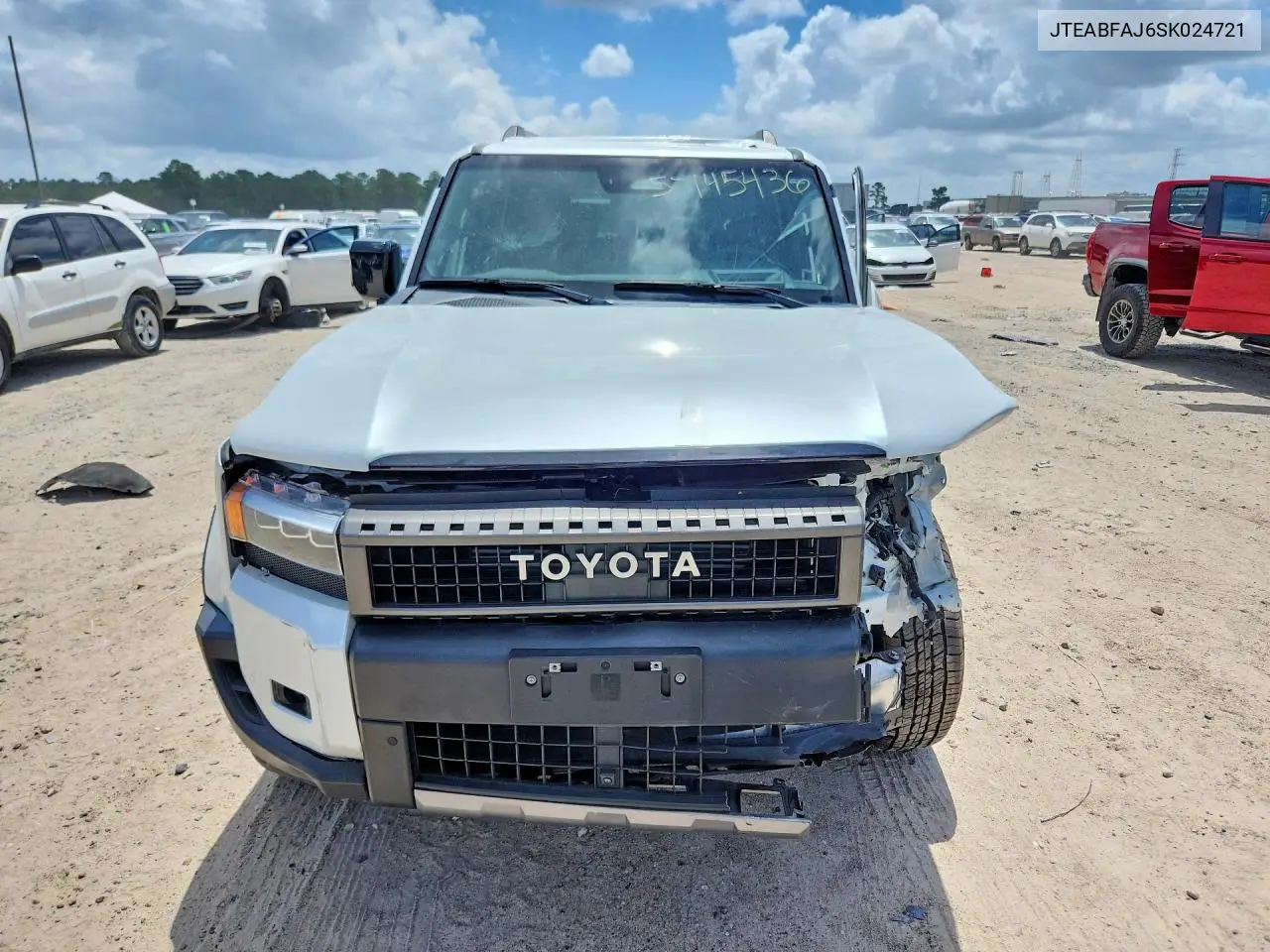 2025 Toyota Land Cruiser Base VIN: JTEABFAJ6SK024721 Lot: 57145436