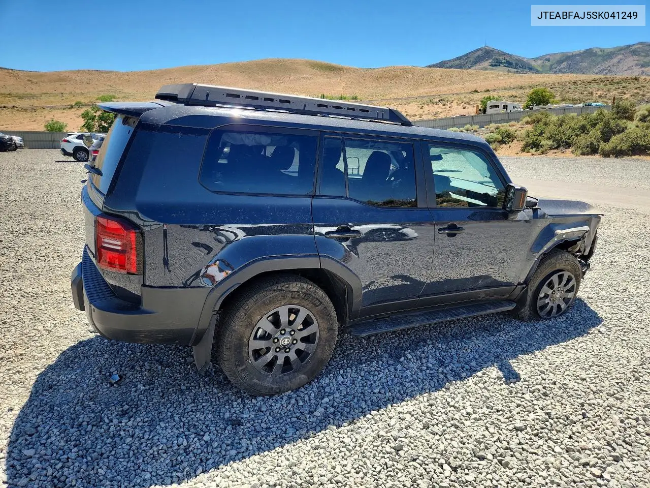 2025 Toyota Land Cruiser Base VIN: JTEABFAJ5SK041249 Lot: 60274386