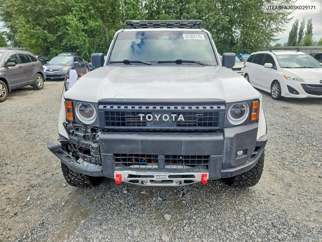 2025 Toyota Land Cruiser 1958 VIN: JTEABFAJ0SK029171 Lot: 61363176