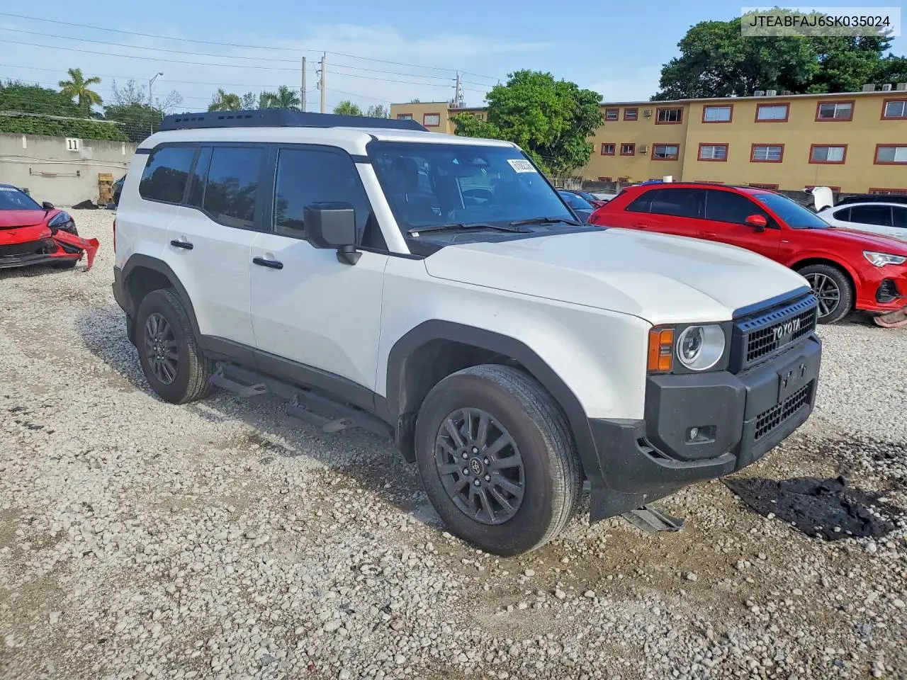 2025 Toyota Land Cruiser 1958 VIN: JTEABFAJ6SK035024 Lot: 61682336