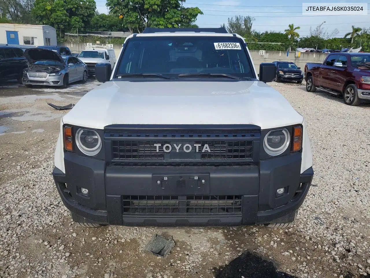 2025 Toyota Land Cruiser 1958 VIN: JTEABFAJ6SK035024 Lot: 61682336