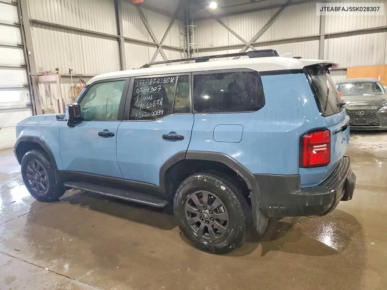 2025 Toyota Land Cruiser Base VIN: JTEABFAJ5SK028307 Lot: 76641365