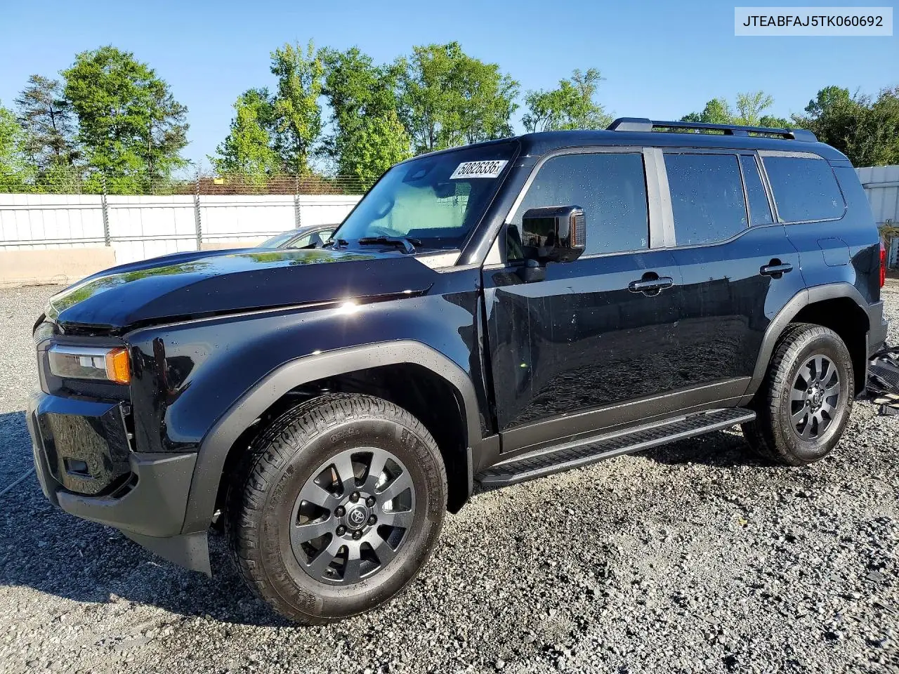 2026 Toyota Land Cruiser Base VIN: JTEABFAJ5TK060692 Lot: 50826336