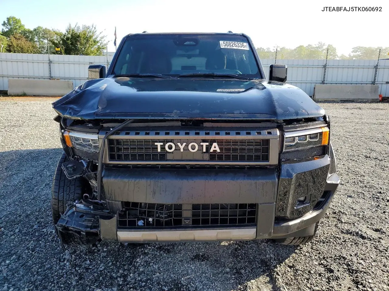 2026 Toyota Land Cruiser Base VIN: JTEABFAJ5TK060692 Lot: 50826336