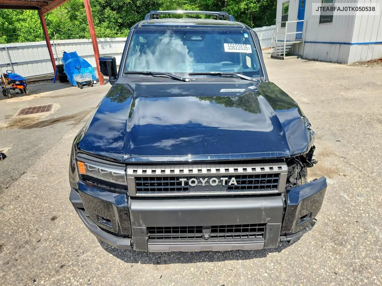 2026 Toyota Land Cruiser Base VIN: JTEABFAJ0TK050538 Lot: 55622836