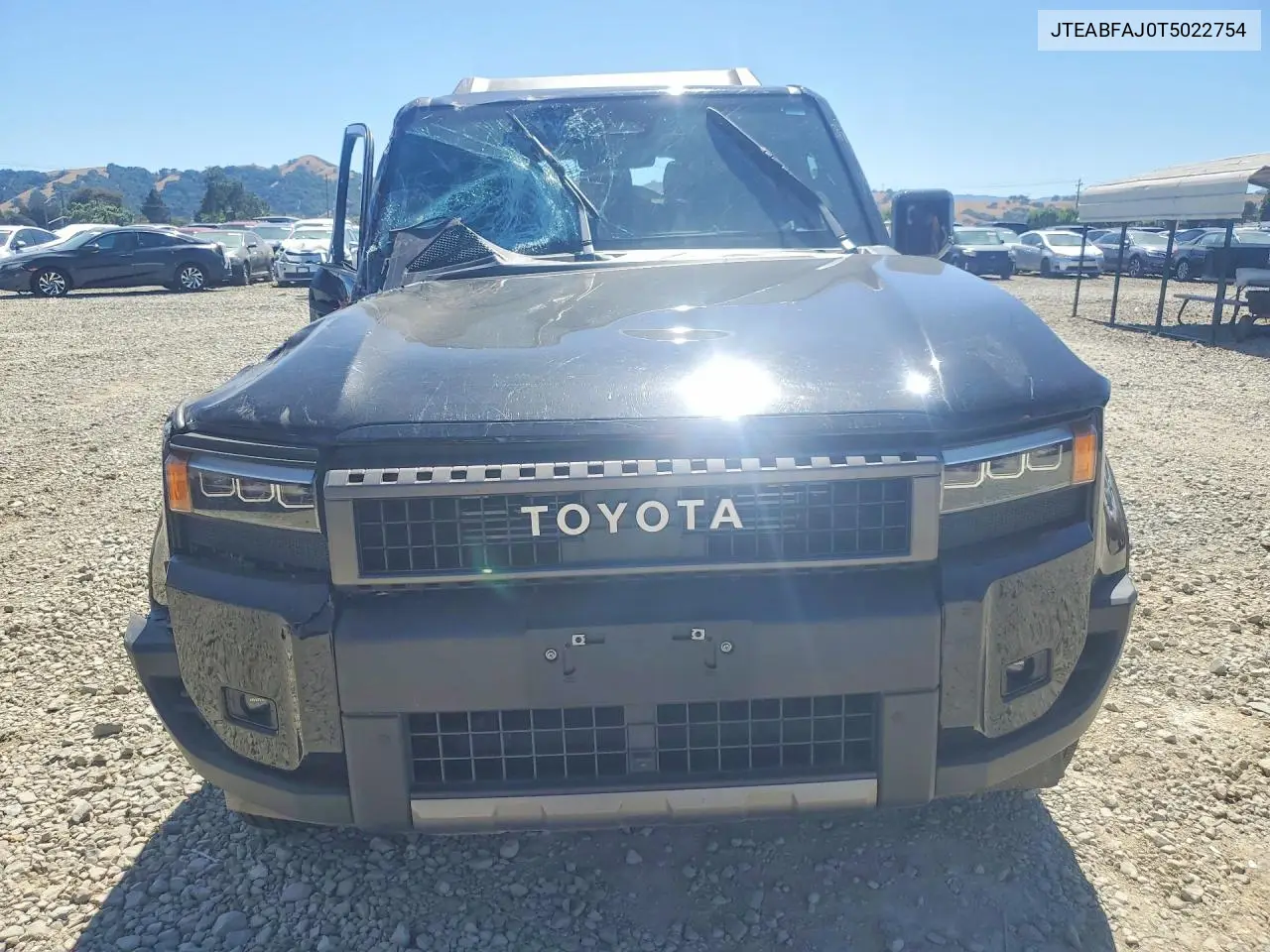 2026 Toyota Land Cruiser Base VIN: JTEABFAJ0T5022754 Lot: 56147756