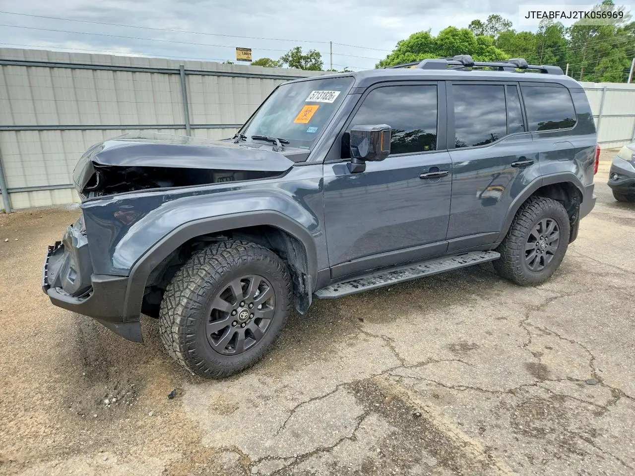 2026 Toyota Land Cruiser Base VIN: JTEABFAJ2TK056969 Lot: 57131826