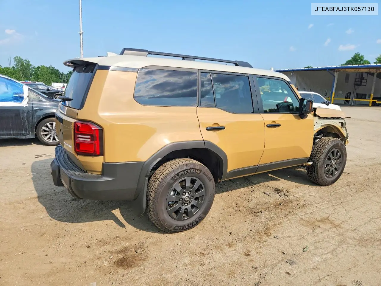 2026 Toyota Land Cruiser Base VIN: JTEABFAJ3TK057130 Lot: 58825436