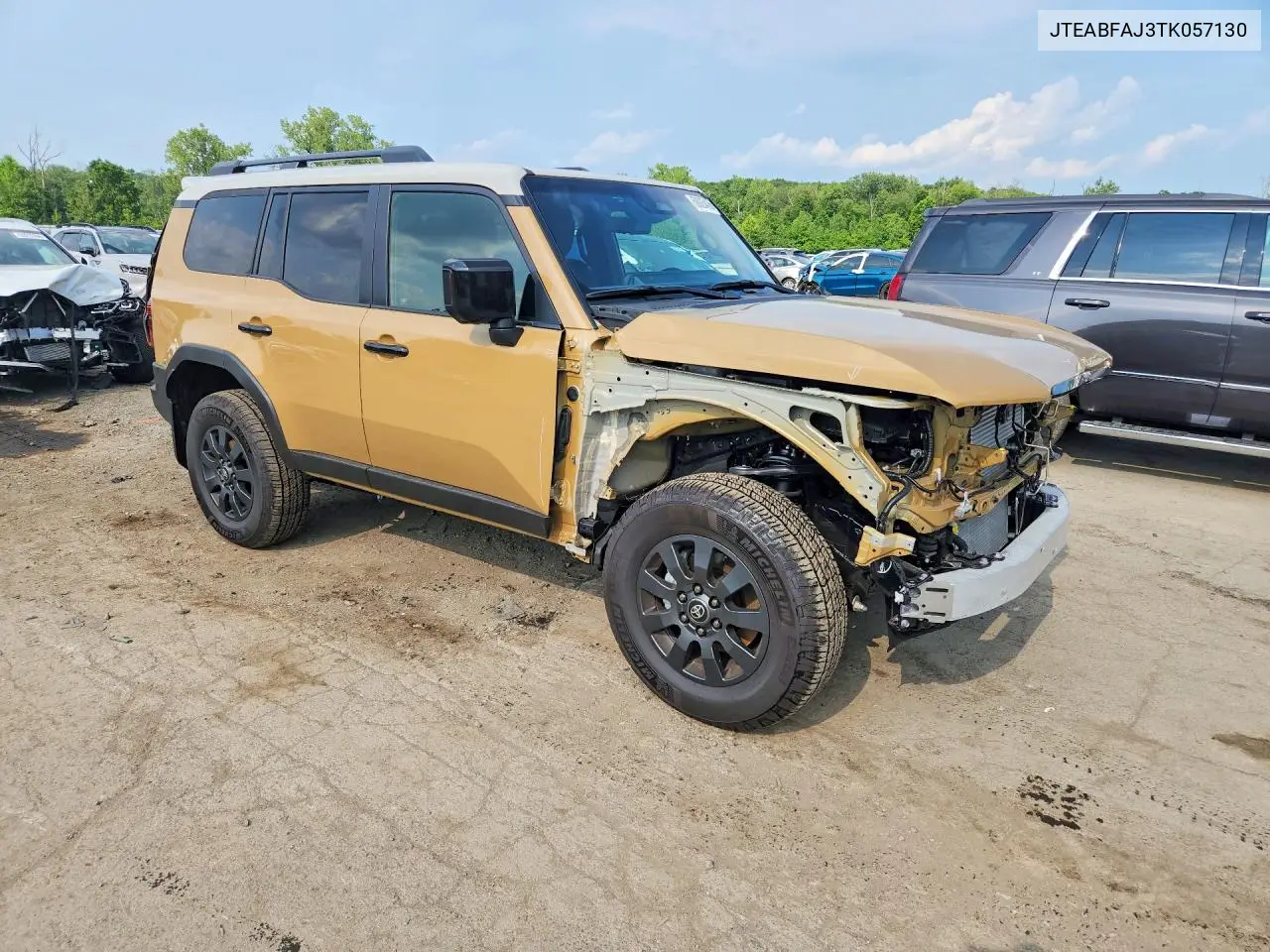 2026 Toyota Land Cruiser Base VIN: JTEABFAJ3TK057130 Lot: 58825436