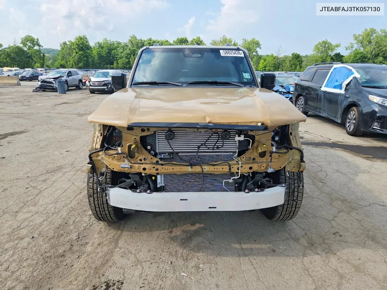 2026 Toyota Land Cruiser Base VIN: JTEABFAJ3TK057130 Lot: 58825436