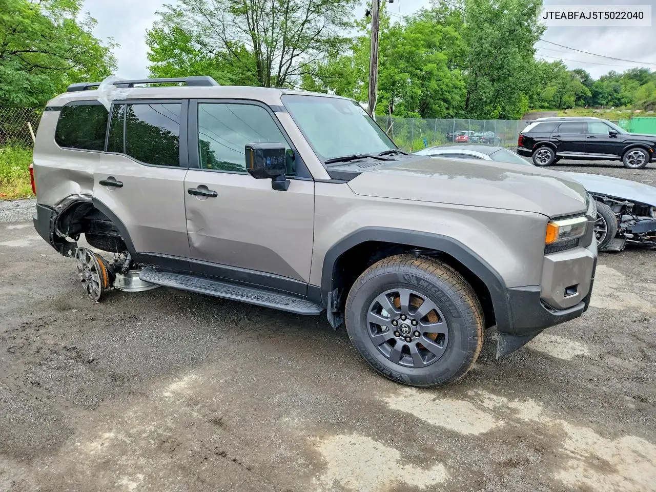 2026 Toyota Land Cruiser Base VIN: JTEABFAJ5T5022040 Lot: 60046216