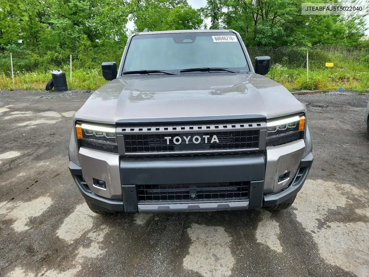 2026 Toyota Land Cruiser Base VIN: JTEABFAJ5T5022040 Lot: 60046216