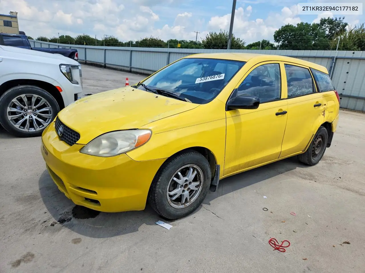 2004 Toyota Matrix Base VIN: 2T1KR32E94C177182 Lot: 53876876