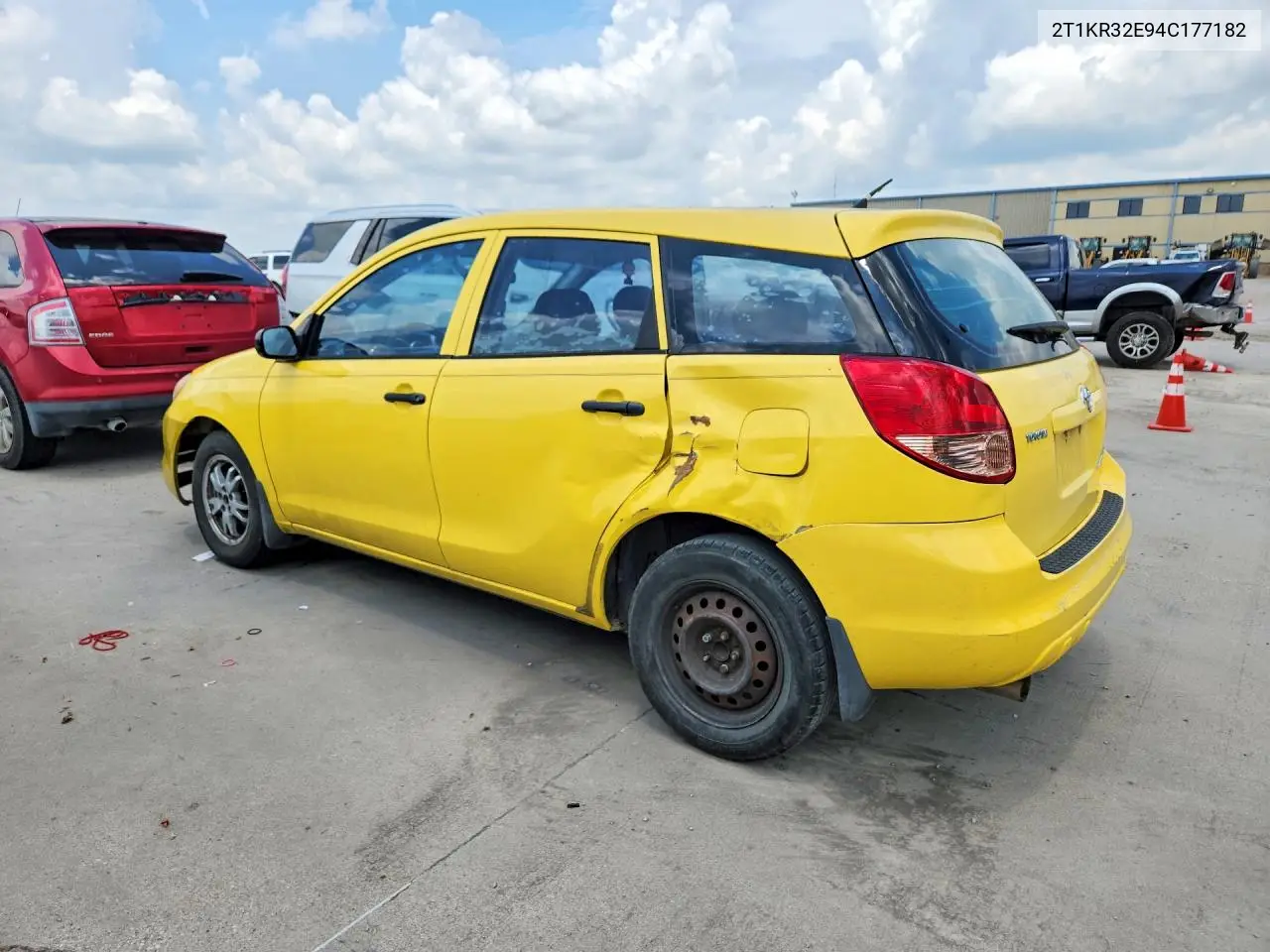 2004 Toyota Matrix Base VIN: 2T1KR32E94C177182 Lot: 53876876
