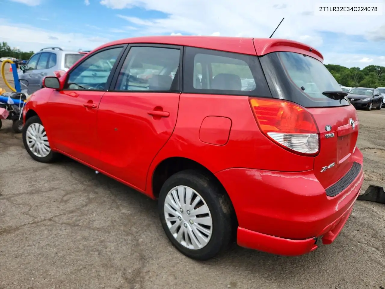 2004 Toyota Matrix Xr VIN: 2T1LR32E34C224078 Lot: 60004216