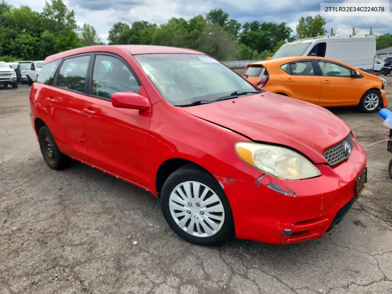 2004 Toyota Matrix Xr VIN: 2T1LR32E34C224078 Lot: 60004216